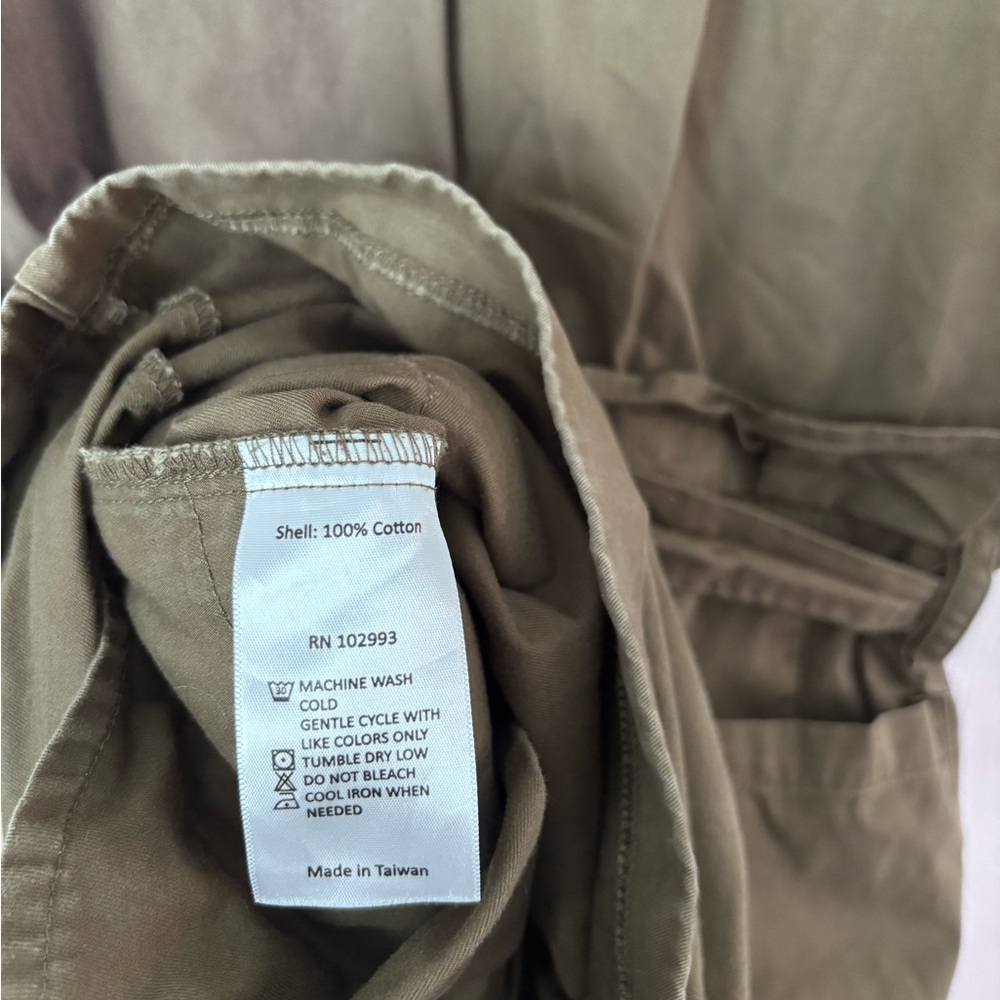 Marissa Webb Collective Olive Canvas Romper - Picture 7 of 8